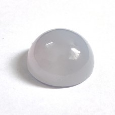 Natural chalcedony 15mm round cabochon 12.5 cts