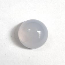 Natural chalcedony 20mm round cabochon 32.5 cts