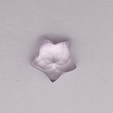 Natural Pink Amethyst 10mm star cut 3.3 cts