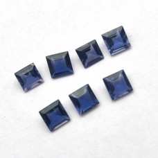 Natural Iolite 5x5mm Square Step Facet 0.52 cts