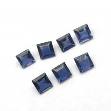 Natural Iolite 5x5mm Square Step Facet 0.52 cts