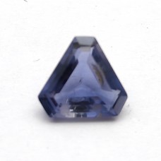 Natural Iolite 8x8mm Triangle facet without corner 1.45 cts