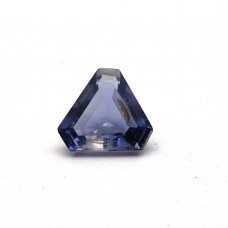 Natural Iolite 8x8mm Triangle facet without corner 1.45 cts