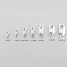 Sterling Silver Lobster long Clasp