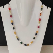 navratna beaded necklace